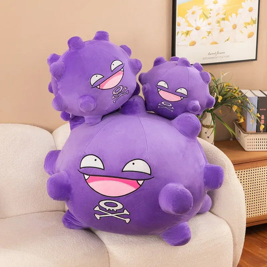 30/75cm Koffing Pokemon Plush Toys Large Anime Doll Cute Pillow Cartoon Huge Pokémon Plushie Stuffed Gift for Kids Christmas