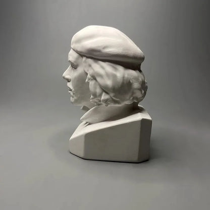 Che Guevara Model Cuban Hero Plaster Figurine Sculpture Desktop Cabinet Bookshelf Modern Home Decoration Ornaments Souvenirs