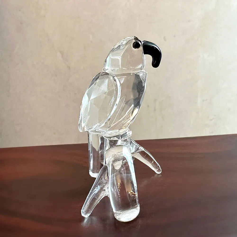 K9 Crystal Glass Figurines Miniature Sculpture Handmade Glass Animal Statue Paperweight Collection Table Home Decor Xmas Gift