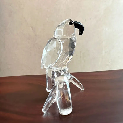 K9 Crystal Glass Figurines Miniature Sculpture Handmade Glass Animal Statue Paperweight Collection Table Home Decor Xmas Gift