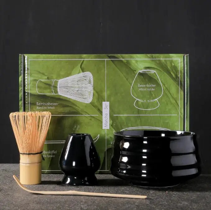 Japanese Matcha Set Safe Bamboo Whisk Teaspoon Tea Sets Indoor