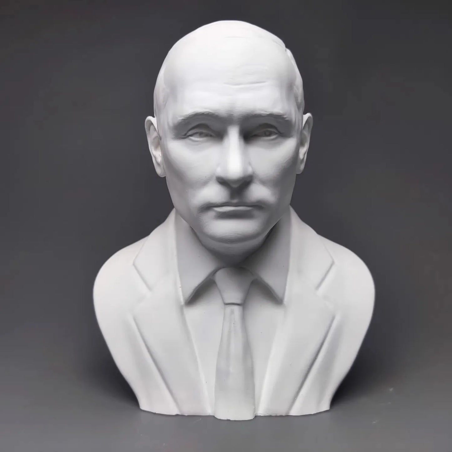 Russian Leader Gypsum Bust Sculpture Art Desk Decor for Bookshelf Display Gift Plaster Statue Decorative modern Figure Sculpture