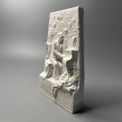 European-Style Modern Simple Gypsum Art Sculpture Home Soft Desktop Senior Modern Minimalism Bookcase Room Mesa Room Decor