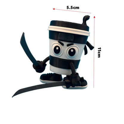 New Tung Tung Tung Sahur Figure Desktop Decoration Articulated Tralalero Tralala Figure Ornament Funny Doll 3D Printed Toys