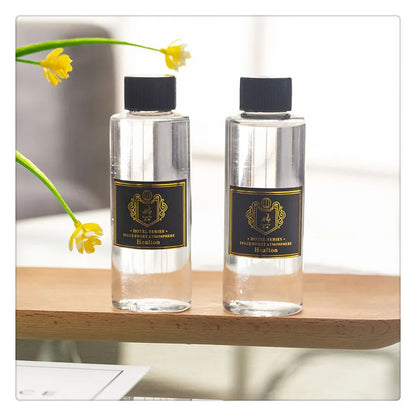 100ml Reed Diffuser Refill Hotel Home Fragrance Indoor Perfumes Aromatherapy Diffuser Replacement Plant Essential Oil Liquid