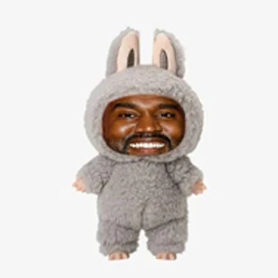 Custom Key Chain Newest Kanye Peripheral Products Kanye'S Same Layeye Pendant Same Hip-Hop Trendy Pendant Trending Toys Lakanye