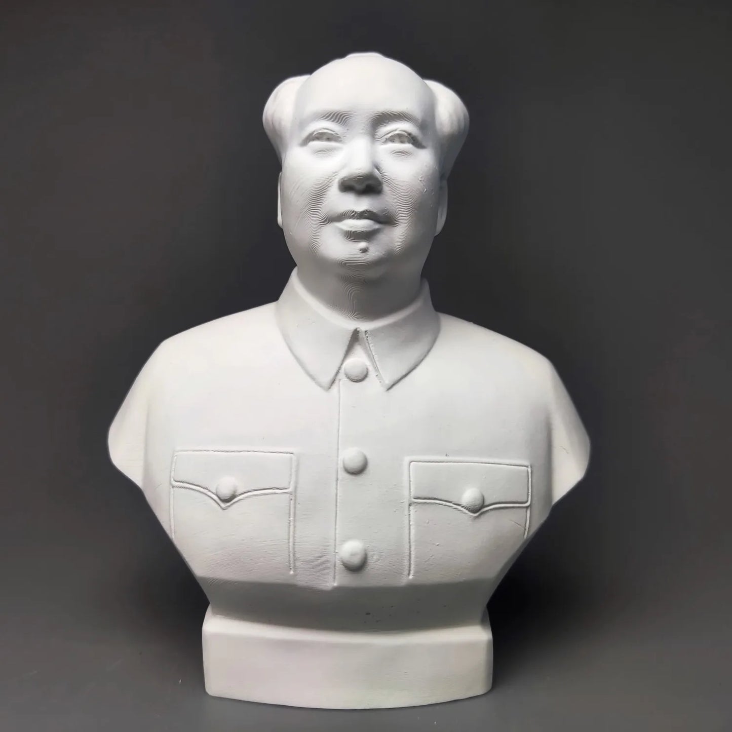 Mao Zedong Great Man Ornament Chairman Plaster Statue Art Teaching Aids Decoration Living Room Figurine Desktop Decor Modern