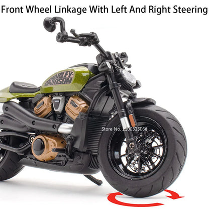 1:12 HaLei Honda CBR1000 Motorcycles Toys Cars Models Light Wheel Shock Absorption Rubber Tires Miniature Motorcycle Boys Gifts