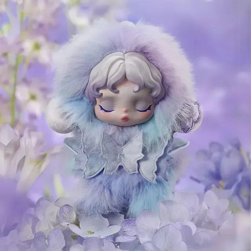 POP MART SKULLPANDA L Impressionnisme Series Plush Doll Surprise Mystery Box Kawaii Anime Action Figure Blind Box Toy Girls Gift