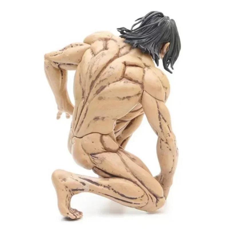 The Founding Titan Figurines Anime Attack On Titan Miniatures Ornaments Eren Jaeger PVC Model Doll Toys Manga Garage Kits Figure