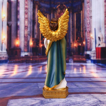 ERMAKOVA Engel-Gott-Statue, Flügel-Mädchen-Figuren für den Innenbereich, Zuhause, Wohnzimmer, Tischdekoration, Zubehör, religiöser Feiertag