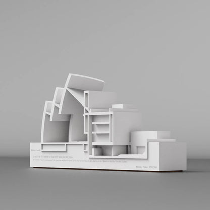 Millennium Church Cement Building Model Concrete Home Decoration Ornaments Aesthetic Room Decoration Home Luxury Decor Gift