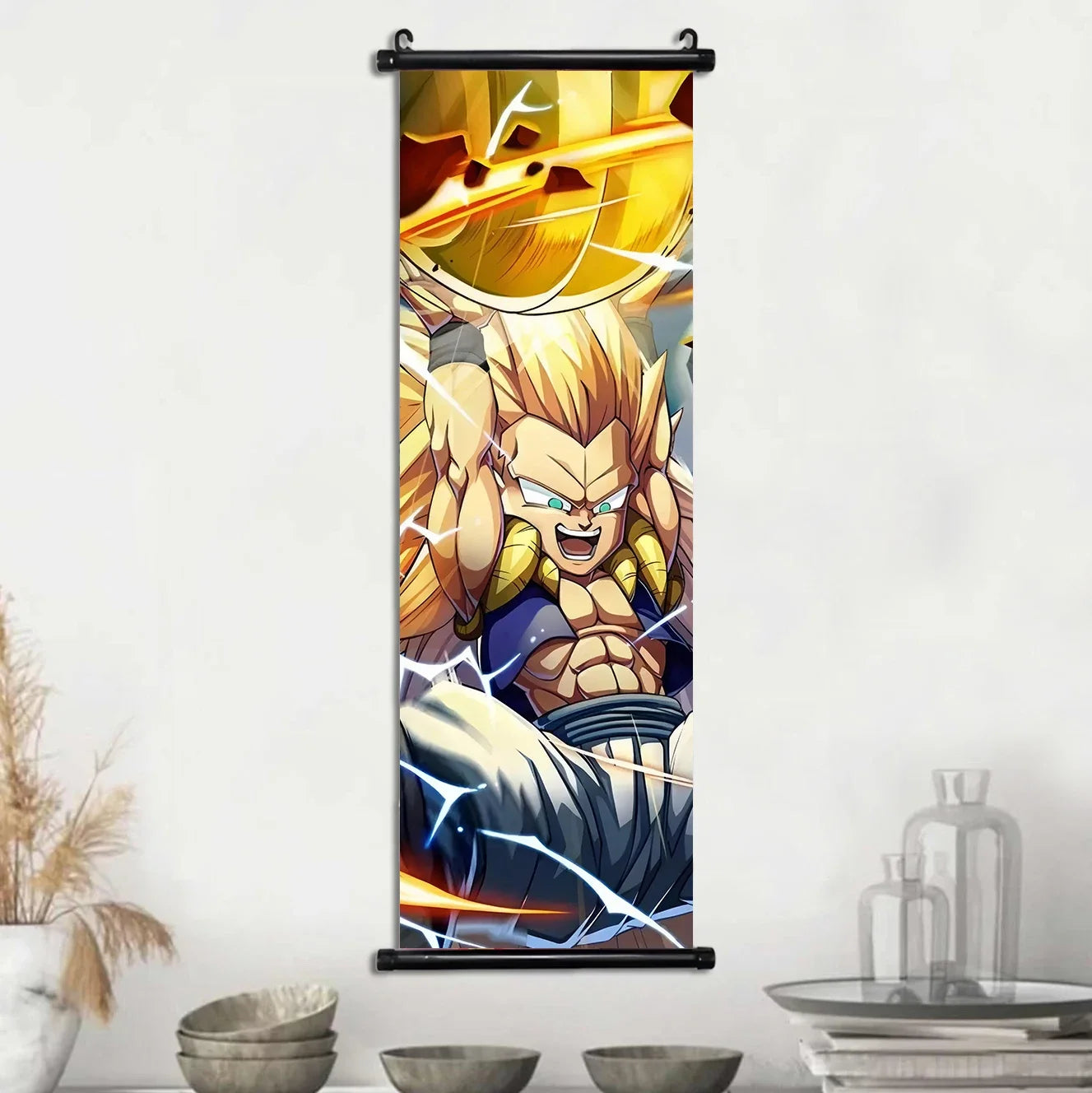 Dragon Ball Goku Poster Painting Birthday Gifts Wall Art Living Room Decoration Paintings Modular Bejita Hanging Scrolls Decor