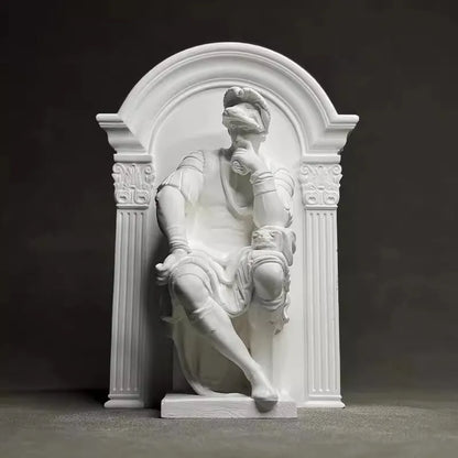 Art Figure Sculpture Plaster Statue Desktop Decorativemodern Home Luxury Decoration Elegant Room Ornament Decor Hogar Accesorios
