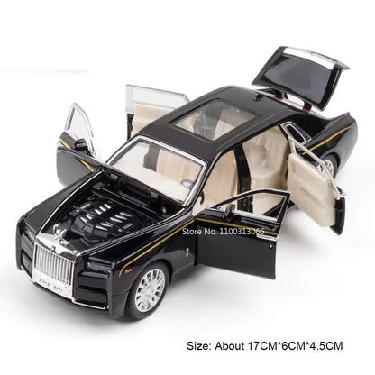 1:32 Rolls-Royce Spectre Phantom Alloy Cars Model Toys Diecast Metal Models Toy Vehicle with Pull Back Vehicle for Children Gift