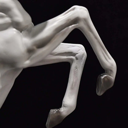 Horse Figurine for Home Display, Large Resin Animal Sculpture, Decorative Piece for Table Or Shelf