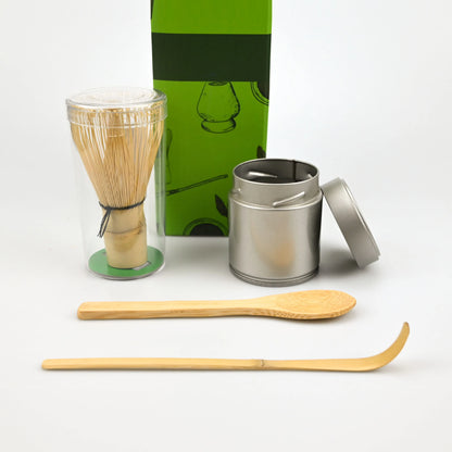 4PCS/Set Japanese-style Matcha Jar Wooden Spoon Exquisite Subpackage Jar Perfect Gift For Ceremony