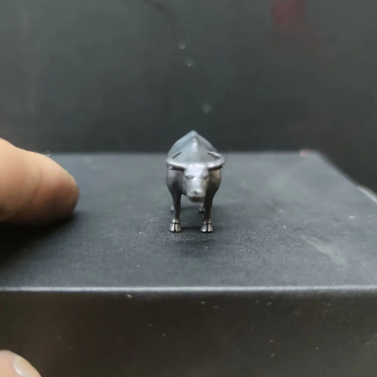 Miniature Cattle Ornaments Creative Micro Landscape Decorations Bonsai Rockery Ornaments Landscaping Desktop Small Animals