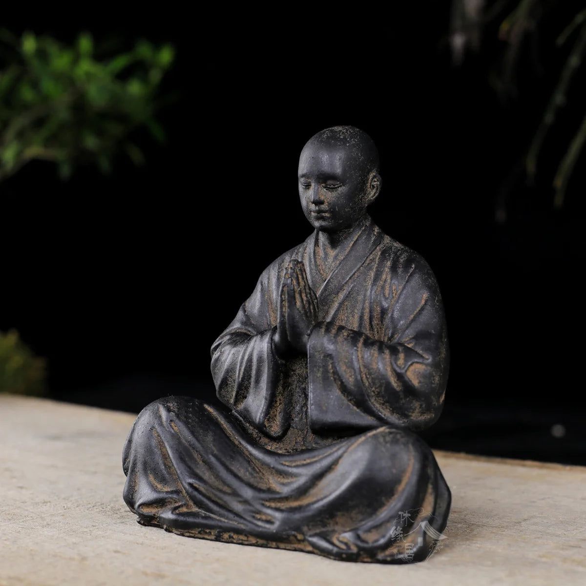 Zen Monk Buddha Ornaments Desktop Decorations Creative Small Ornament Buddha Figure Home Decoration Crafts Art Decor Sculpture