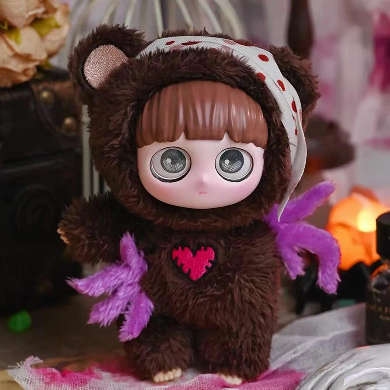 Kiki Little Key Authentic Gothic Style Night Elf Plush Blind Box Pendant Trendy Collectible Toy for Girls Birthday Gift