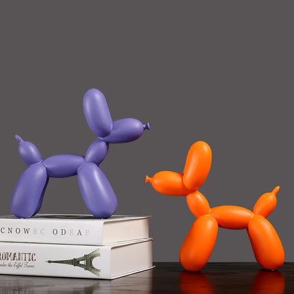 Statues Sculptures Animal Balloon Dog Ornament Creativity Nordic Simplicity Home Decoration Modern Living Room Office Resin Art