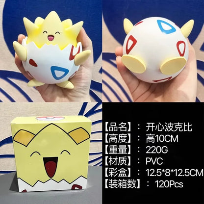 Anime Pokemon Togepi Figure GK Q Version Kawaii Cute Statue Pvc Action Figurine Collectible Model Toy Gift