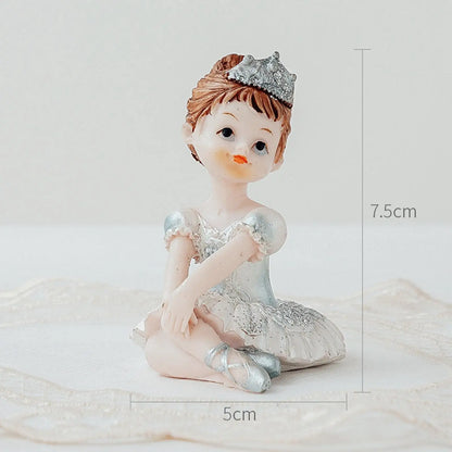 Nordic Retro Angel Statue Fairy Angel Figurine Photography Background Collectible Art Ornament Resin Statue