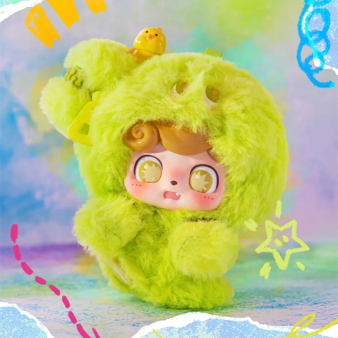 In Stock Q.KID Emotional Hairy Monsters Series Vinyl Blind Box Mystery Box Caixa Caja Dolls Gift Anime Figure Toys