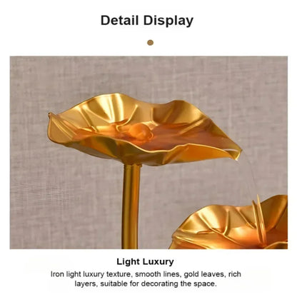 Flowing Water Ornaments Ornaments Circulating Water Glass Living Room Study Porch Decor Flowing Water Lucky Fish Tank Humidifier