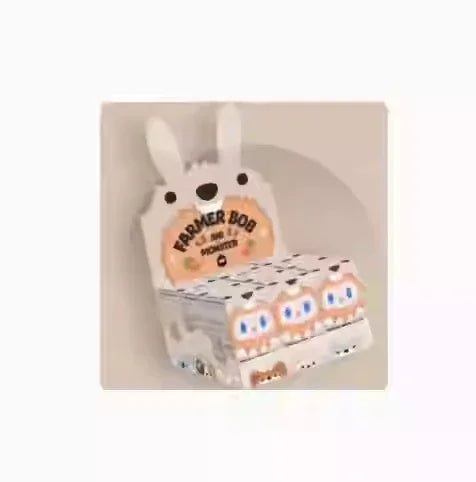 Farmer Bob Ani-Monster Series Plush Blind Box Mystery Box Toys Cute Action Anime Figure Kawaii Model Gift