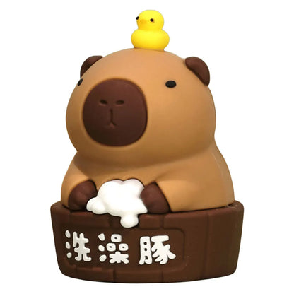 Small Capybara Figurines Cute Capybara Animal Ornament Creative Capybara Tabletop Decoration Gifts for Friends Kids