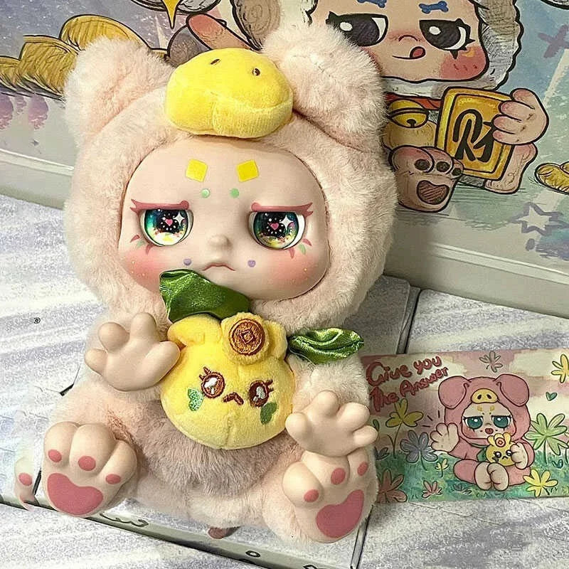 Genuine Kimmon V2 Give You The Answer Series Blind Box Vinyl Dolltoys Anime Figure Mystery Box Collection Childre Birthday Gift