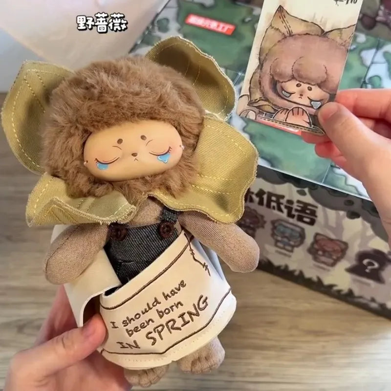 Echo Forest Whisper Series Blind Box Plush Mystery Box Action Figure Doll Decor Medieval Style Collection Toy Surprise Girl Gift