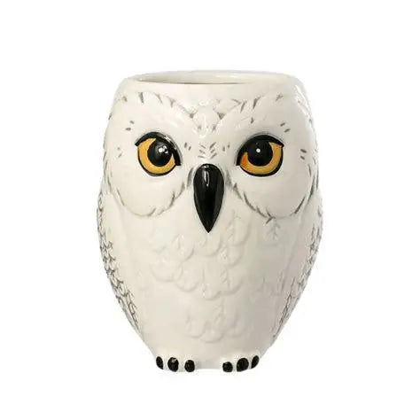 Funny Owl Ceramic Mug, Cartoon Animal Ceramic Water Cup, 350ML Coffee Milk Mugs Fruit juice Cups,Gifts For Kids