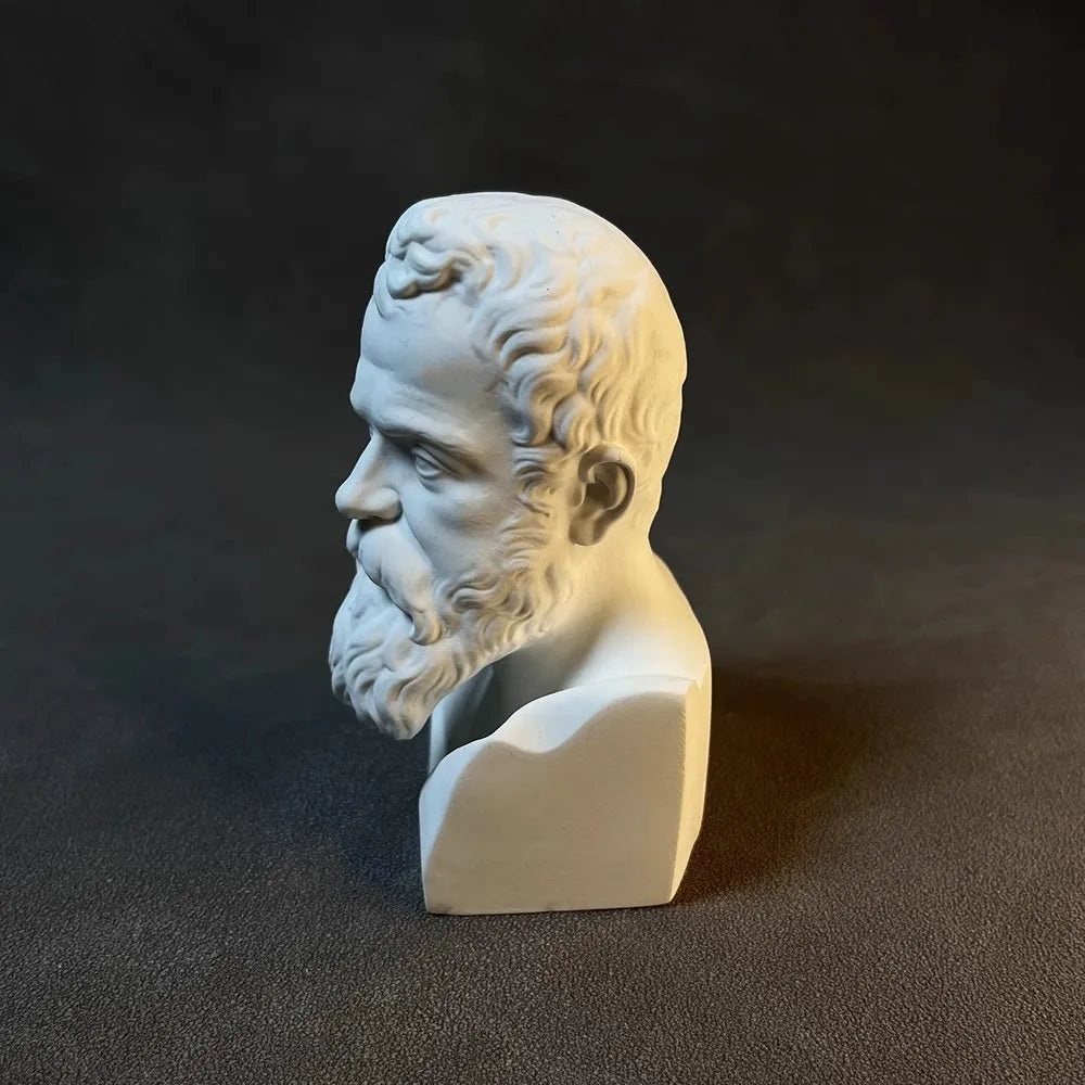 Galileo Physicist Astronomer Figure Sculpture Desktop Bookshelves Decor Modern Home Ornaments Office Cabinet Decor Holiday Gifts