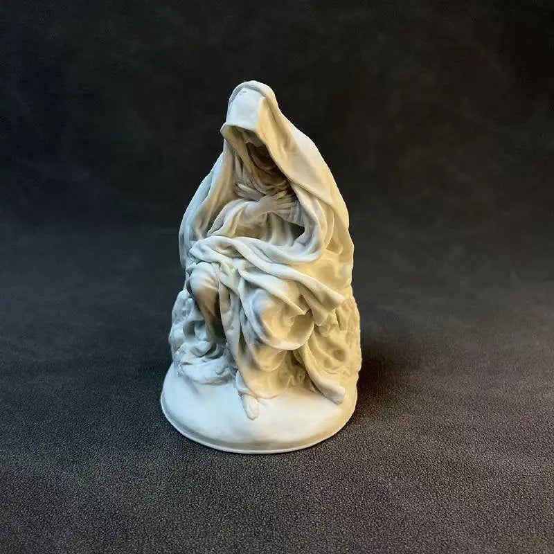 Nordic Ins Character Retro Plaster Statue Gypsum Ornament Home Decoration Desktop Crafts Art Figurine Decor Bedroom Accessories