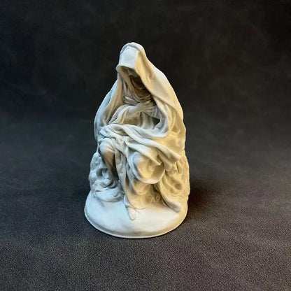 Nordic Ins Character Retro Plaster Statue Gypsum Ornament Home Decoration Desktop Crafts Art Figurine Decor Bedroom Accessories