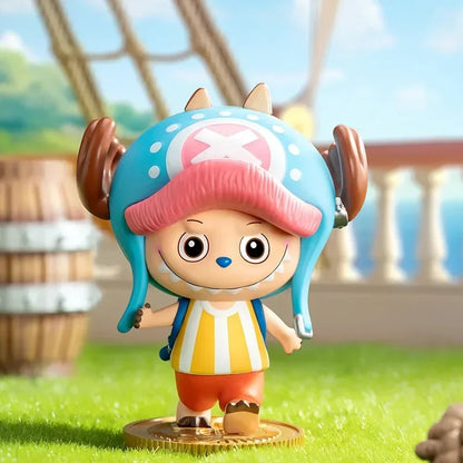 POP MART LABUBU THE MONSTERS x One Piece Series Blind Box Toys Mystery Box Mistery Action Figure Surprise Model Birthday Gift