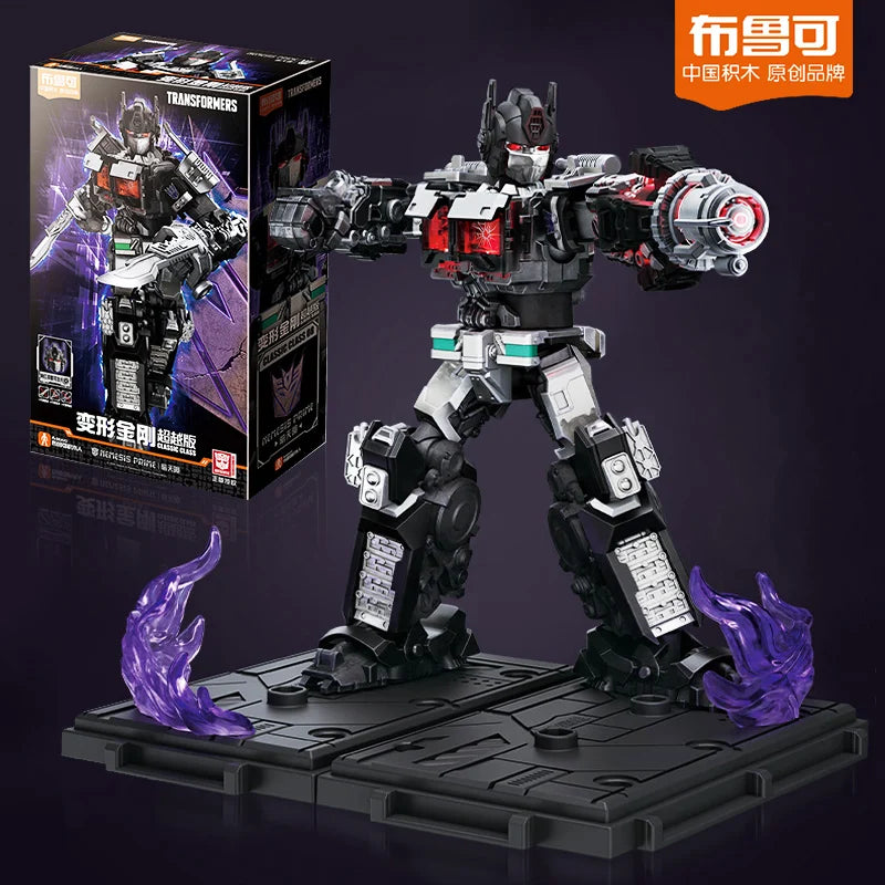 Blokees Group Transformers 2007 Optimus Prime Megatron Assembled Movable Model Classic Class Toys Gift Action Figure
