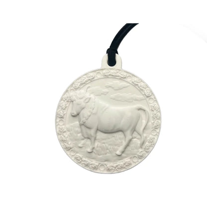 Twelve Zodiac Signs Gypsum Aromatherapy Pendant Car Wardrobe Indoor Modern Art Diffuser Stone Decoration Accesorios Items Gifts