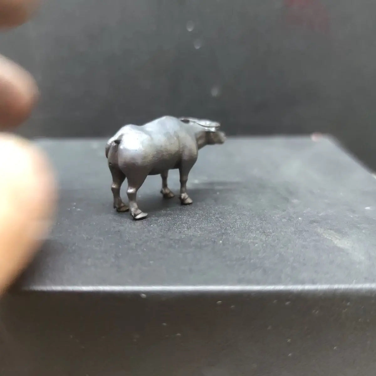 Miniature Cattle Ornaments Creative Micro Landscape Decorations Bonsai Rockery Ornaments Landscaping Desktop Small Animals