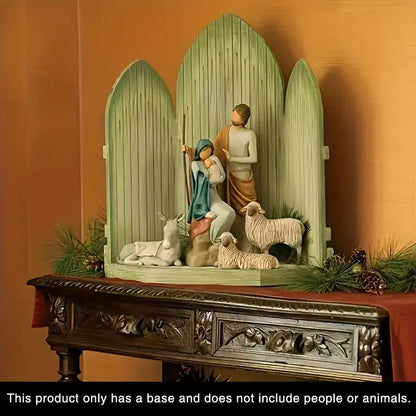 Collection de statues : trois sculptures sages de Jésus, collection de la Nativité : Bible magique, décoration de cadeau de Noël.