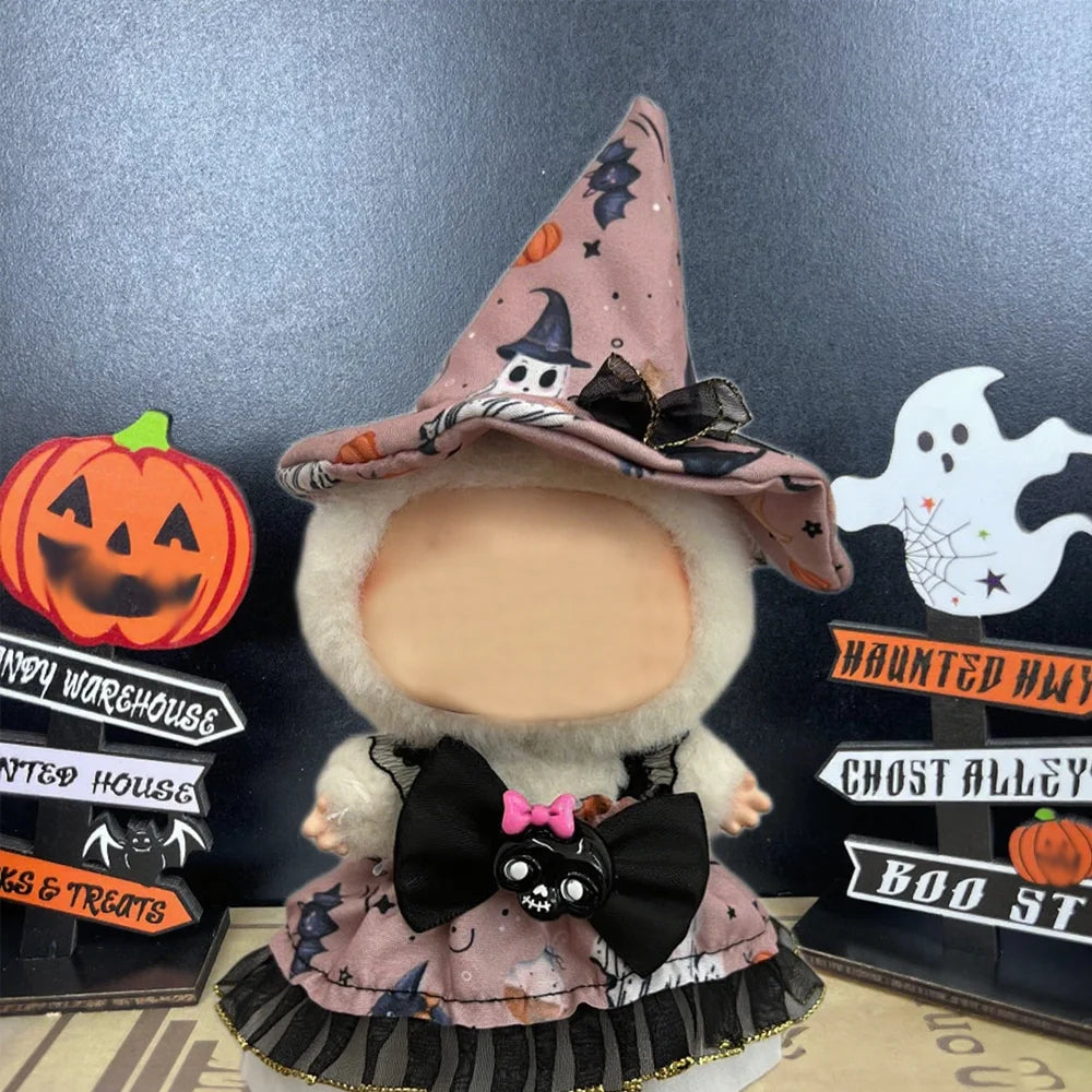 For Lafufu Clothes Mini Doll Clothing Accessories Halloween V1 V2 V3 Outfit Plush Toy Costume Decoration Labbubu Have a Seat