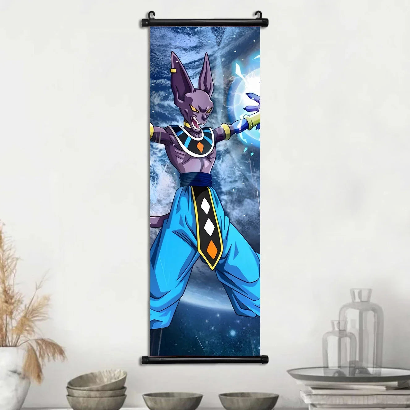 Dragon Ball Goku Poster Painting Birthday Gifts Wall Art Living Room Decoration Paintings Modular Bejita Hanging Scrolls Decor