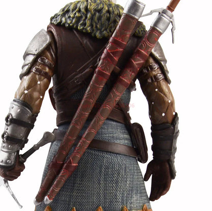 In Stock The Witcher 3 Wild Hunt Geralt Of Rivia Action Figure Toys Game Figurine 24cm Pvc Collection Model Ornaments Gift For
