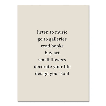 Abstract Boho Geometric Line Posters Black Beige Bohemian Wall Art Canvas Painting Print Picture for Living Room Home Decoration