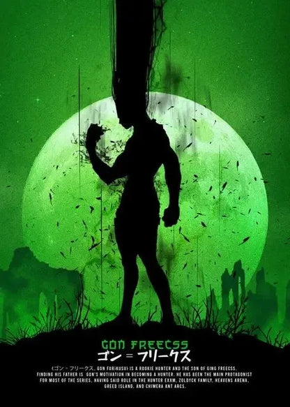 Anime Hunter X Hunter Poster Killua Zoldyck Kurapika Gon Freecss Hisoka Wall Decoration Canvas HD Painting Kawaii Room Decor