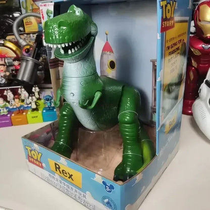 Figurine Disney Toy Story 4, Rex le dinosaure vert, modèle de poupées, les jambes peuvent bouger, Collection, cadeau de noël pour enfants, nouvelle collection