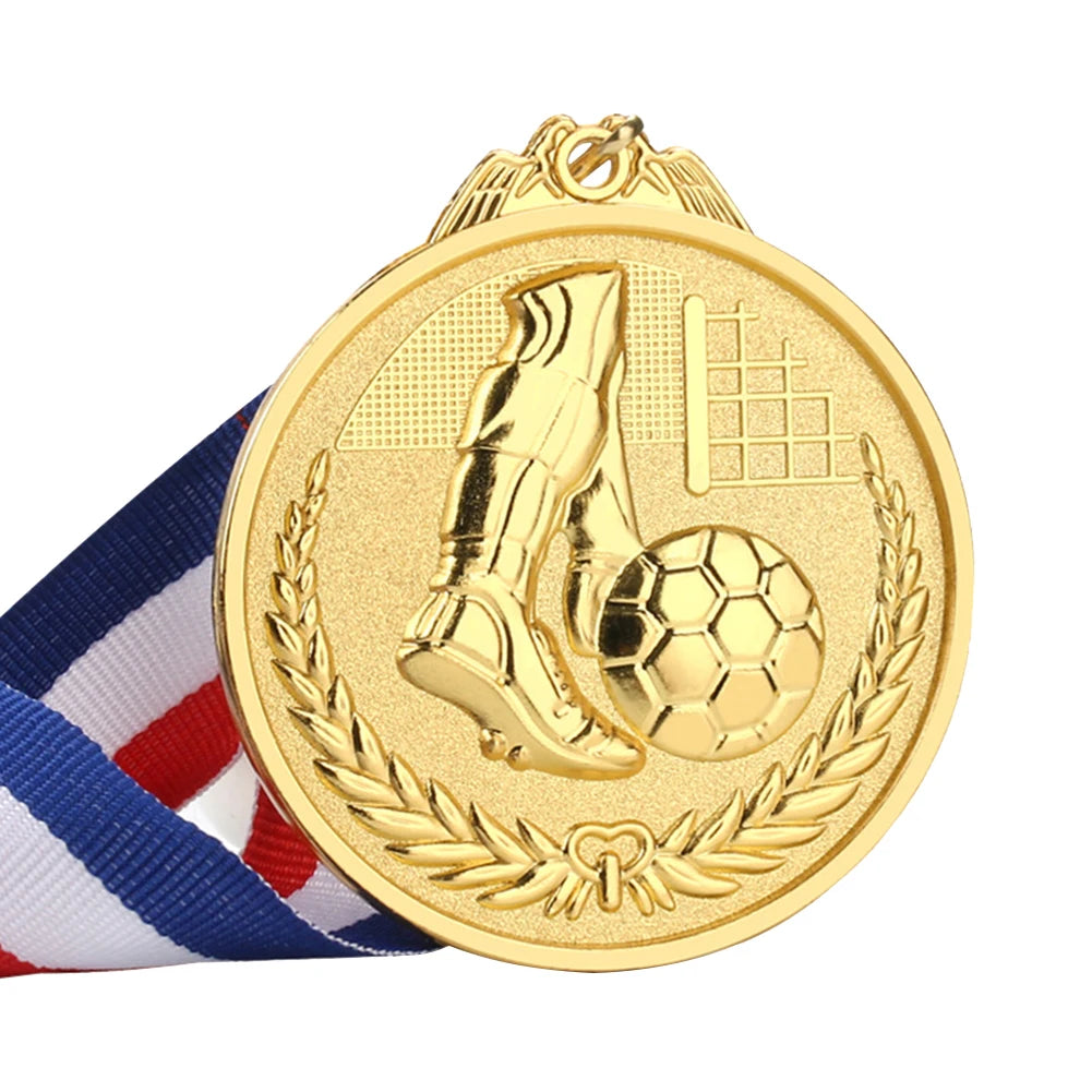 Sports Competition Awards Medals Wear-resistant Football Competition Medals Collection Gold Silver Bronze Souvenir Gift