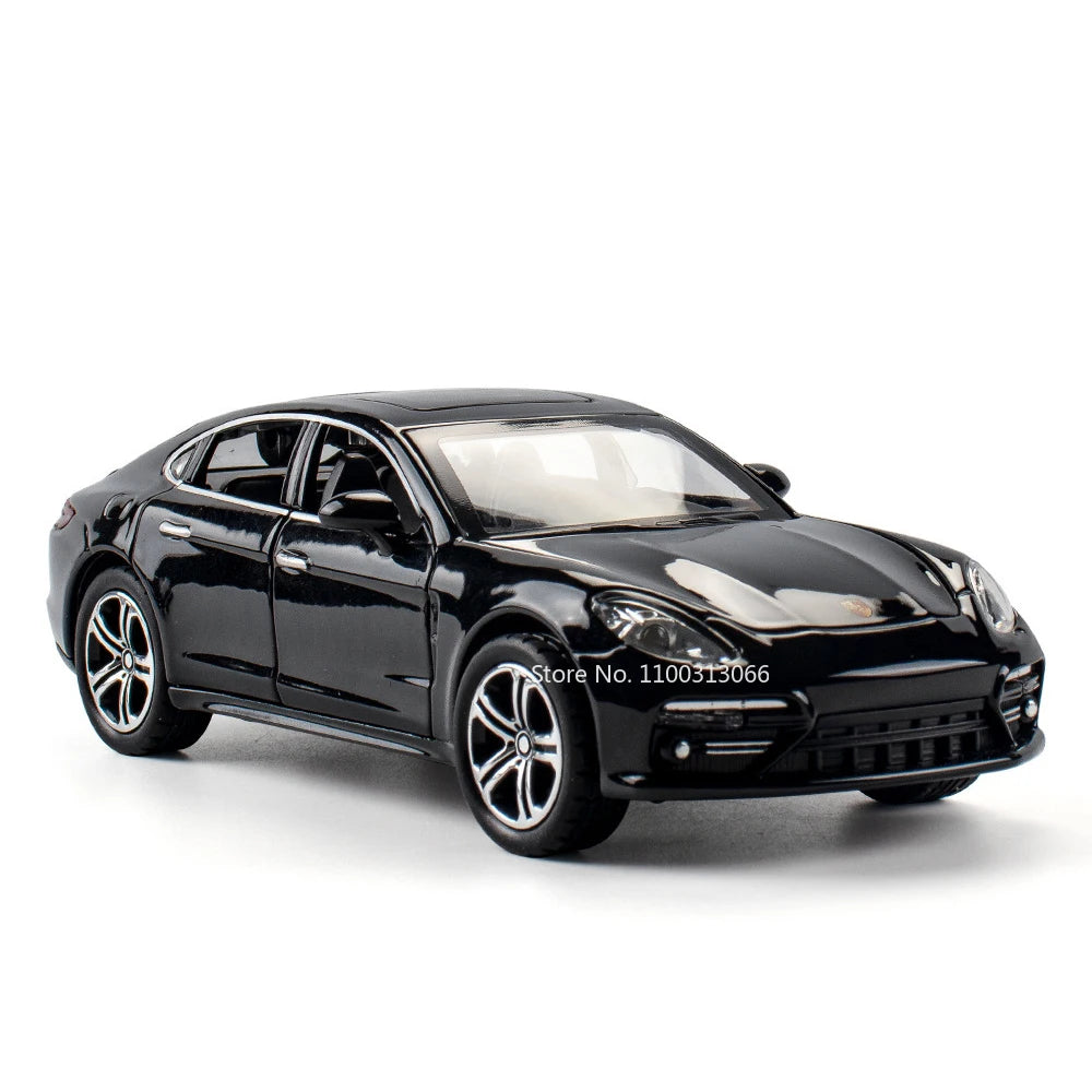 1:32 Scale Macan Panamera Alloy Model Cars Toys 6 Doors Opened Vehicles Models Light Sound Super Sport Car Child Birthday Gifts